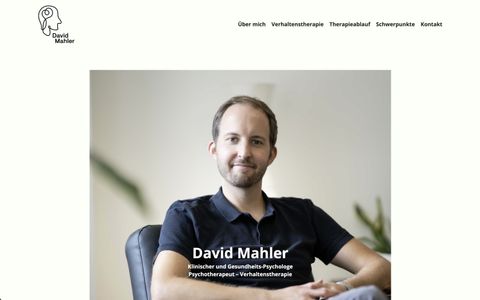 Hero-Abschnitt Website